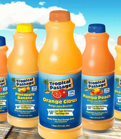 Orange juice drinks